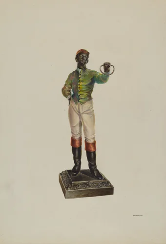 Hitching Post by Robert W.R. Taylor, index of american design, 1937