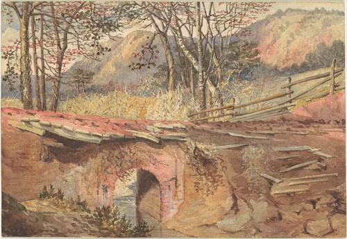In the Red Clay Region by British 19th Century, drawing, 1800-1899