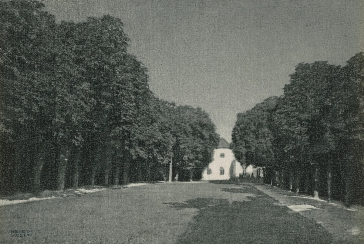 Nymphenburg Castle by Heinrich Kühn, photograph, 1900