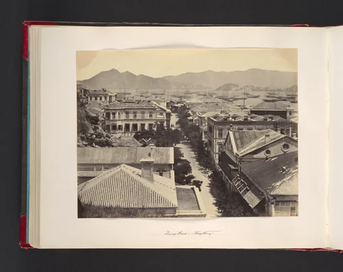 Queens Road, Hong Kong by John Thomson, photograph, 1865