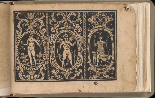 Schön newes Modelbuch (Page 49r) by Sigismundus Latomus, book, 1608