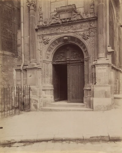 Pontoise. Église St. Maclou by Eugène Atget, photograph, 1902