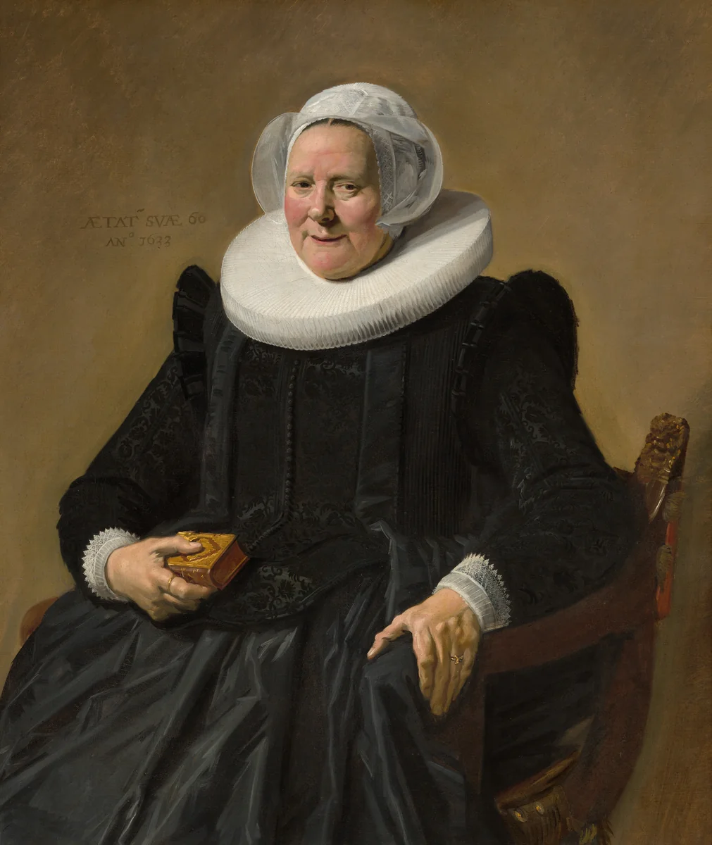 Portrait of a Woman Aged Sixty by Frans Hals, painting, 1633