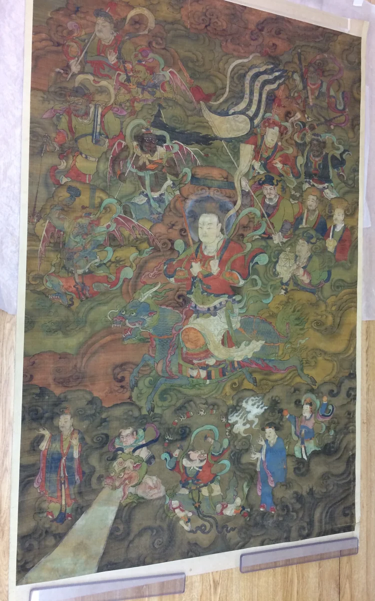 The Daoist God of Thunder with his Entourage by Artist Unknown, other, 1601-1662