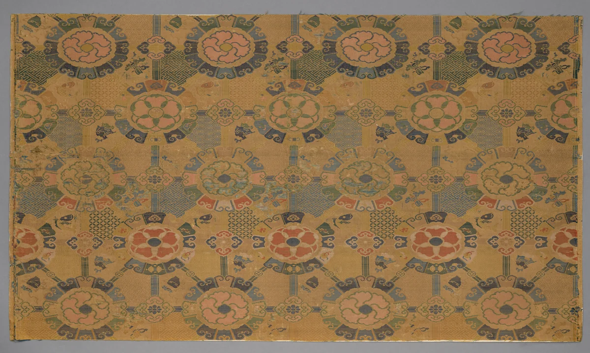 Fragment by Unknown, textile, 1368-1644