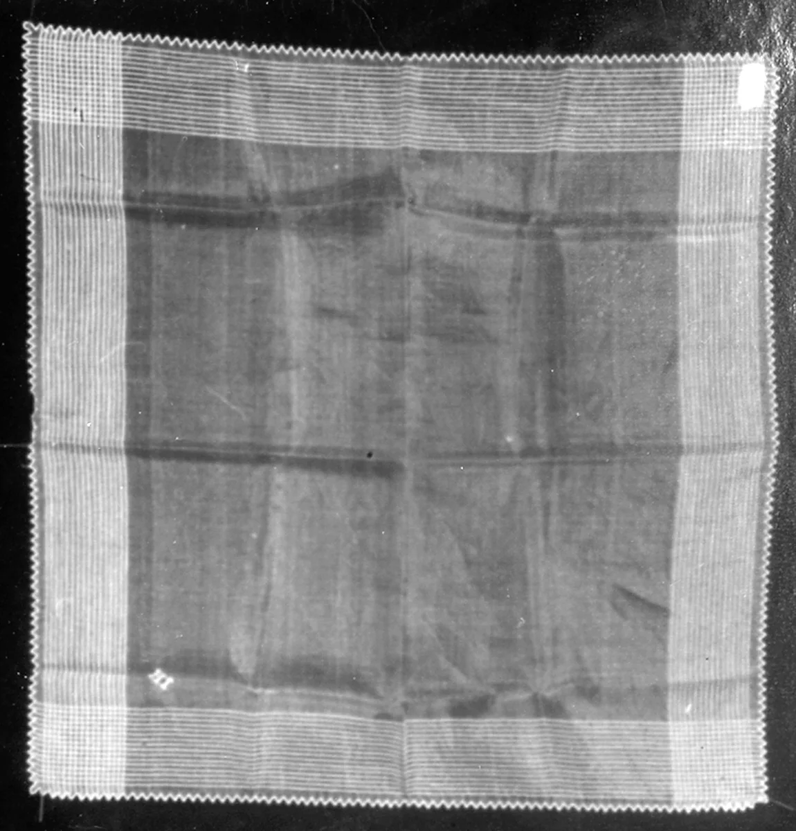 Handkerchief by France, textile, 1850-1900