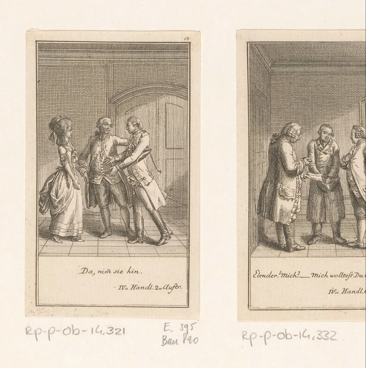 Fritz wordt door de major afgevoerd by Daniel Nikolaus Chodowiecki, print, 1781