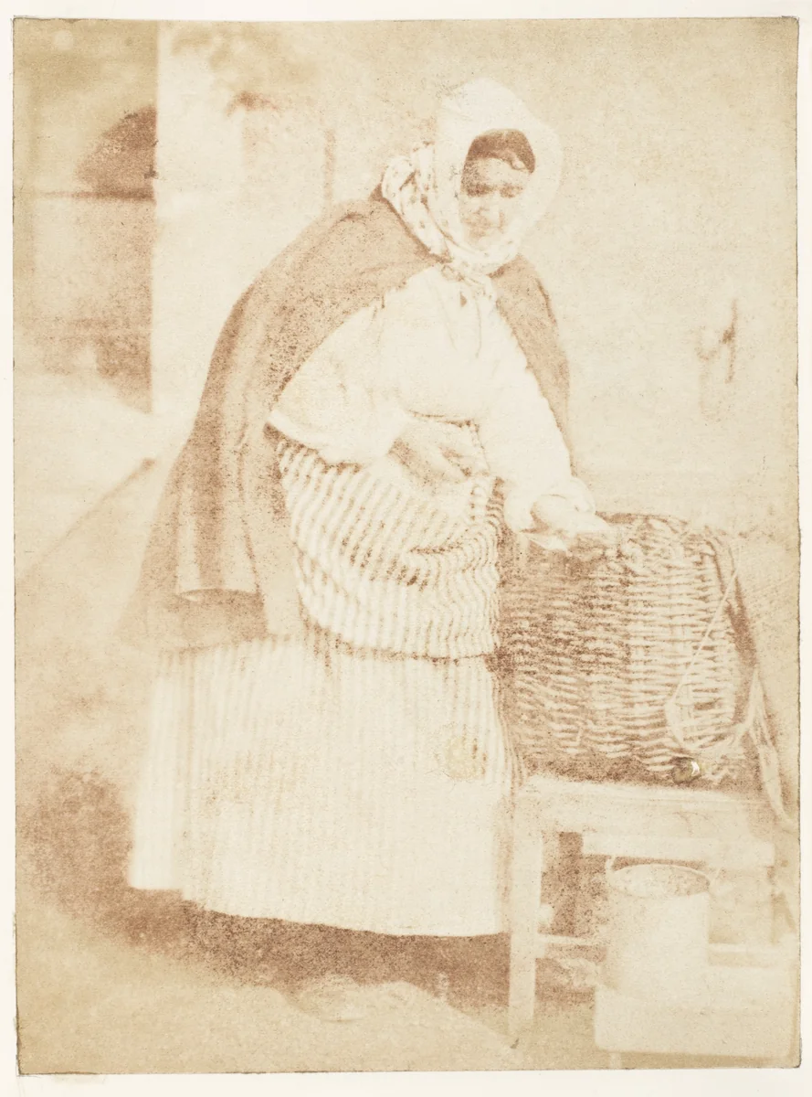 Newhaven Fishwife by Hill and Adamson, photograph, 1843-1847