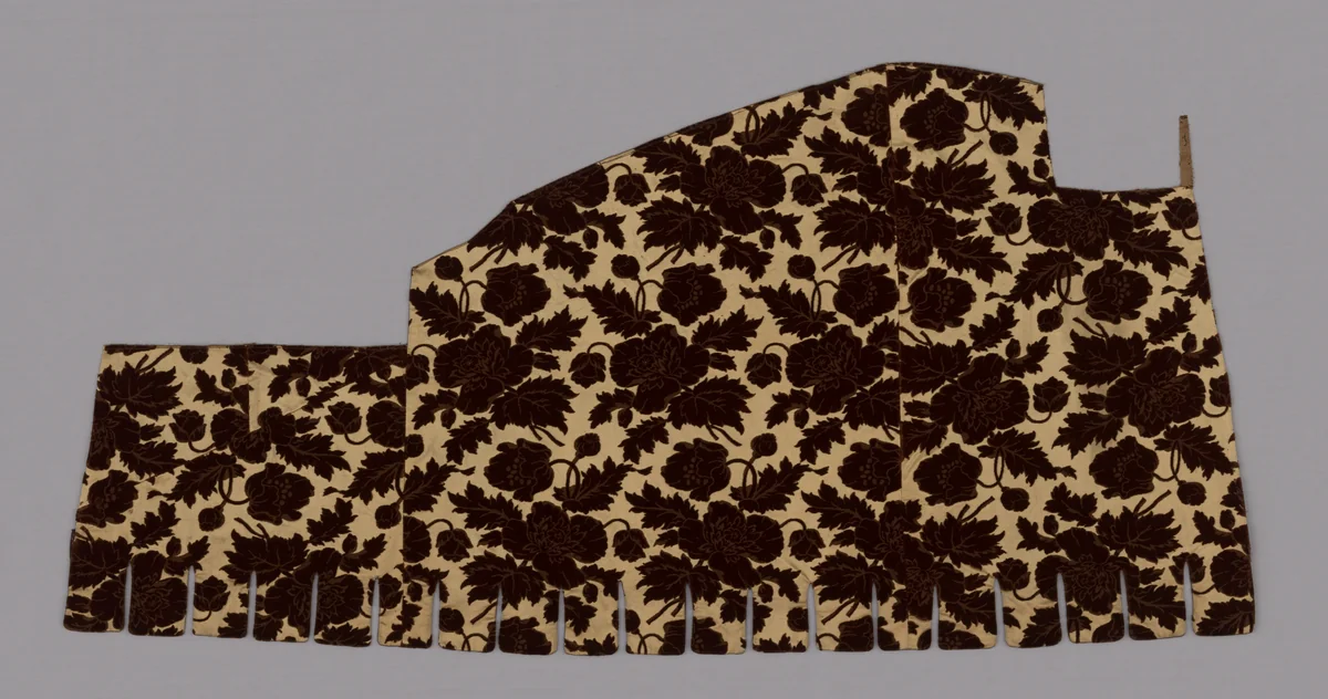 Panel (Possibly Valence) by France, textile, 1880-1900