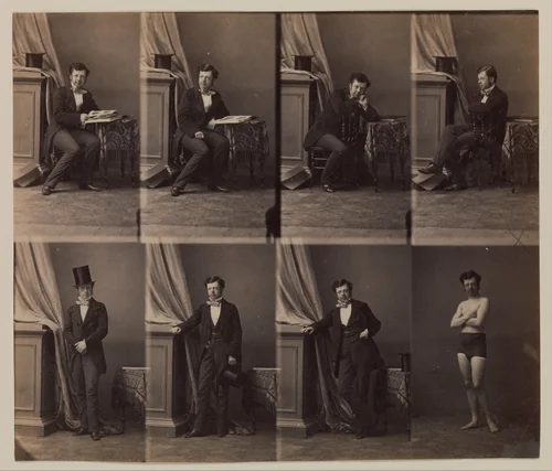 Prince Lobkowitz by André Adolphe-Eugène Disdéri, photograph, 1858