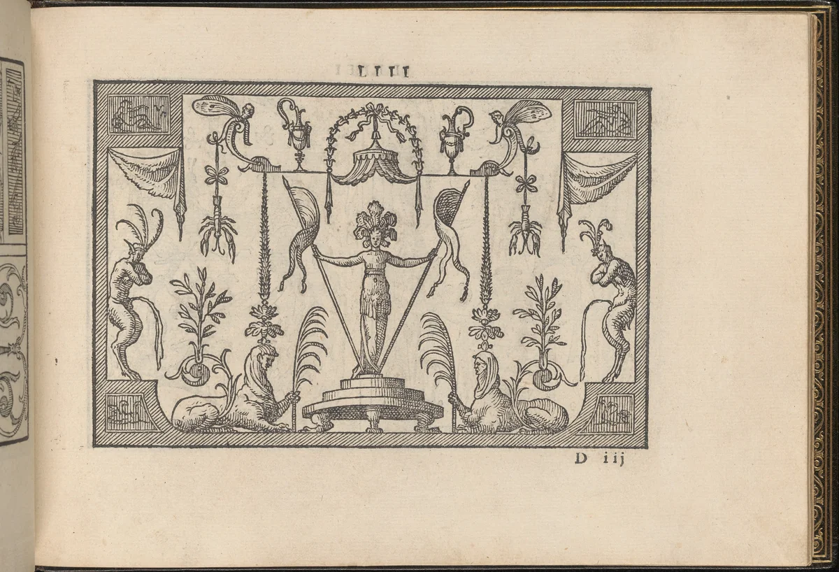 La Vera Perfettione del Disegno di varie sorti di recami, page 27 (recto) by Giovanni Ostaus, book, 1567