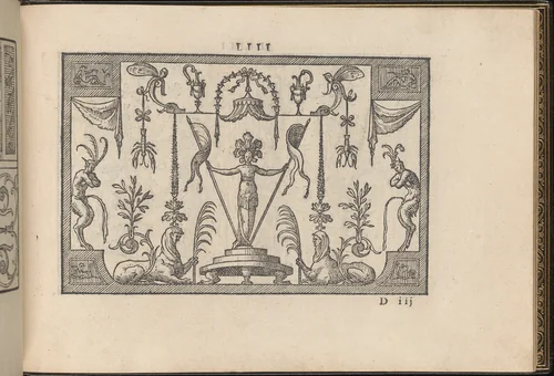La Vera Perfettione del Disegno di varie sorti di recami, page 27 (recto) by Giovanni Ostaus, book, 1567
