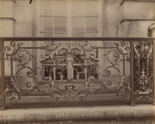Versailles -- Grille du château by Eugène Atget, photograph, 1905