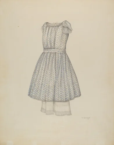Girl's Dress by Virginia Berge, index of american design, 1941