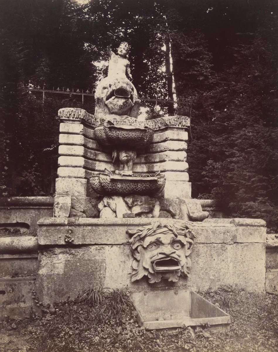 Saint-Cloud by Eugène Atget, photograph, 1923