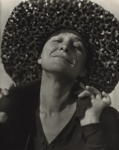 Georgia O'Keeffe by Alfred Stieglitz, photograph, 1923-1924