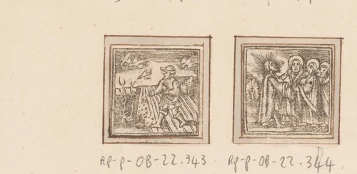 Parabel van de zaaier by anonymous, print, 1590