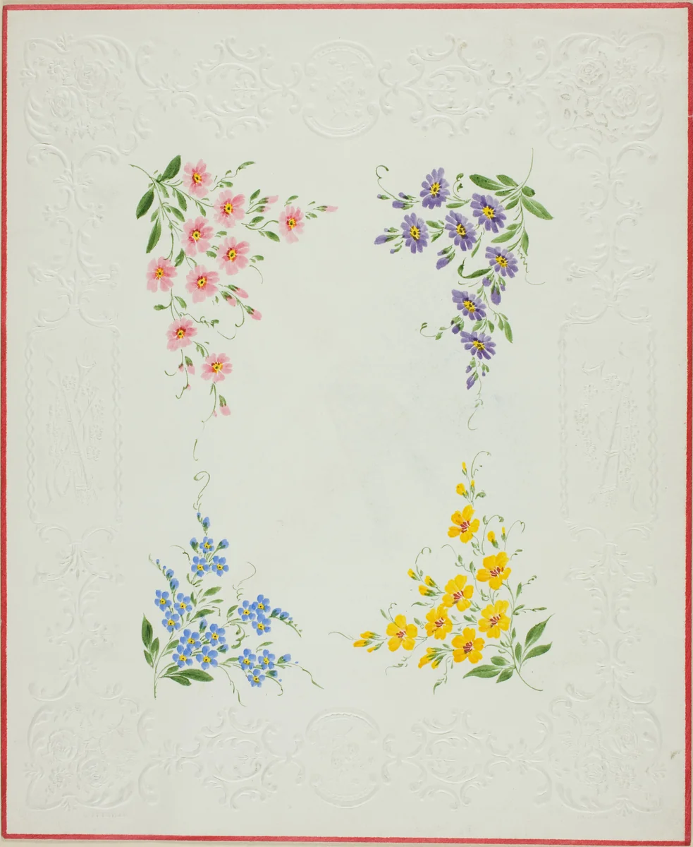 Valentine envelope by George Kershaw, other, 1845-1855
