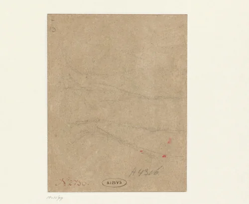 Studies van benen by Hendrick Goltzius, drawing, 1595-1596