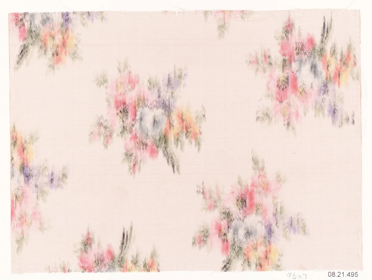 Textile sample by Unknown Designer, textile, 1900