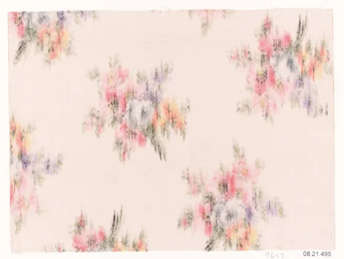 Textile sample by Unknown Designer, textile, 1900