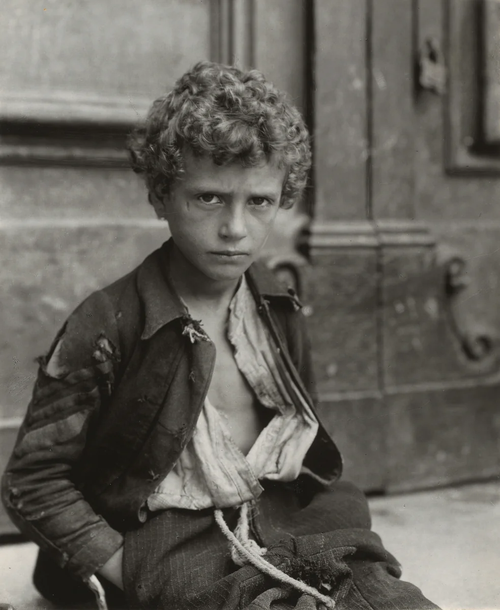 A Venetian Gamin by Alfred Stieglitz, photograph, 1894