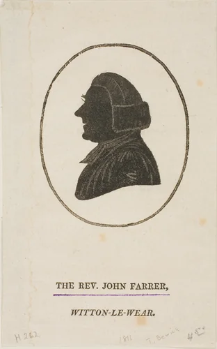 Rev. John Farrer by Thomas Bewick, print, 1773-1828