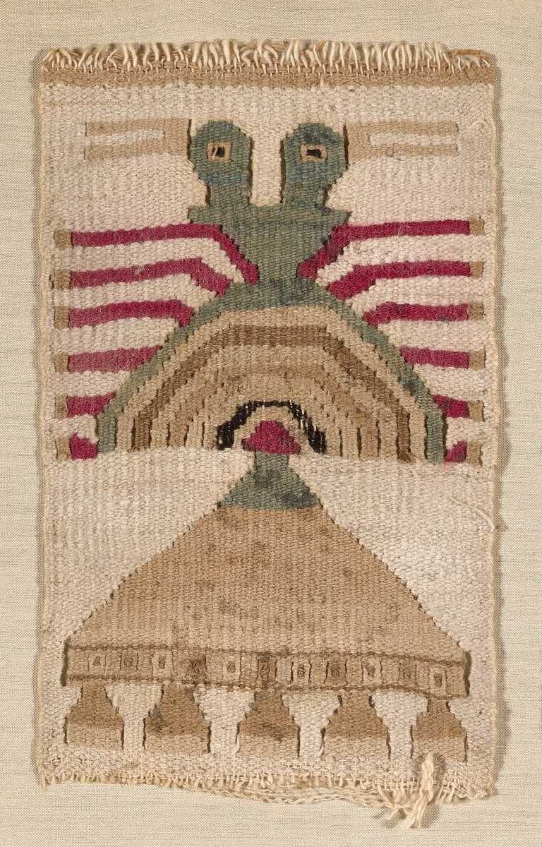 Patch by Lambayeque, textile, 1000-1476