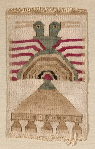 Patch by Lambayeque, textile, 1000-1476