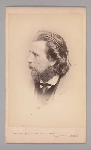 [Gerald Massey] by John and Charles Watkins, photograph, 1860-1869