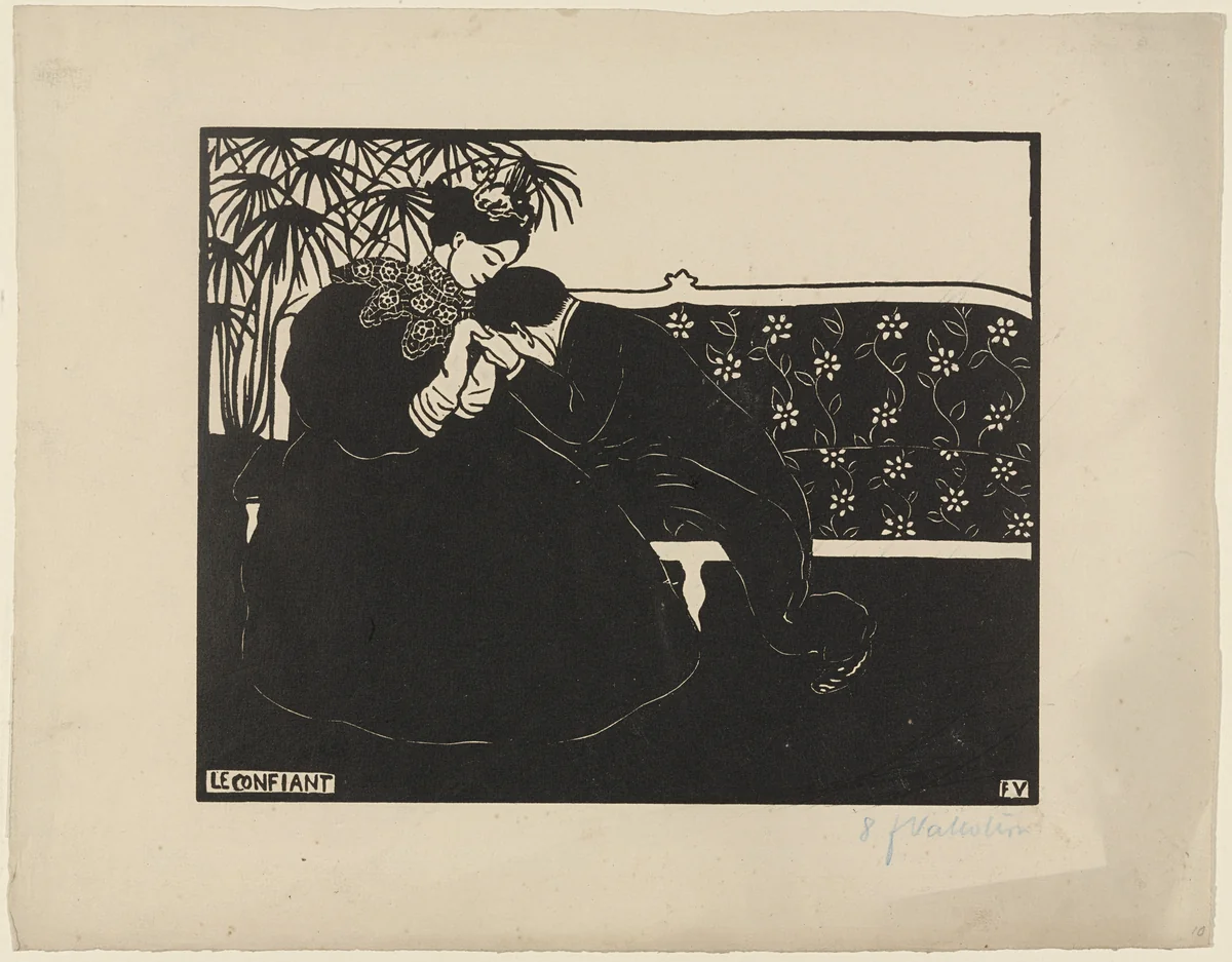 A Trusting Man by Félix Vallotton, print, 1895