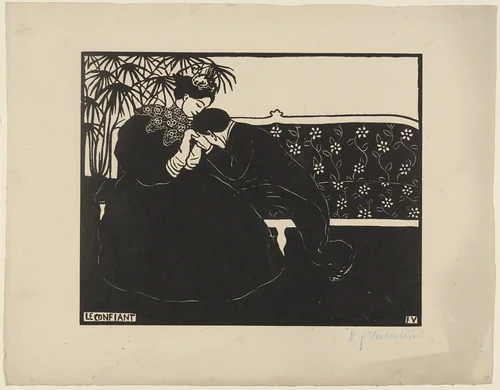 A Trusting Man by Félix Vallotton, print, 1895