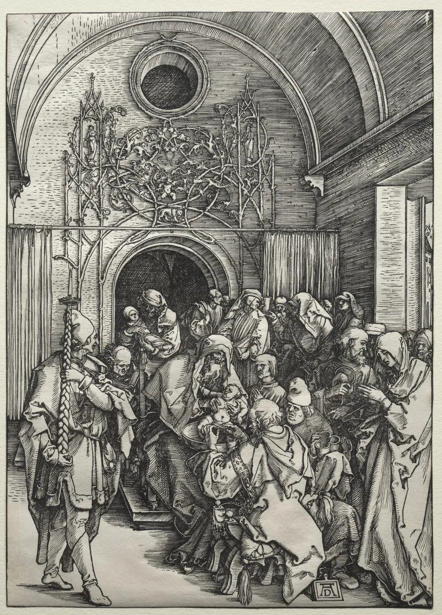 The Circumcision by Albrecht Dürer, print, 1504-1505