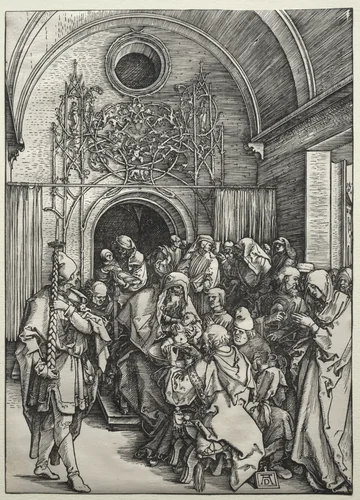 The Circumcision by Albrecht Dürer, print, 1504-1505