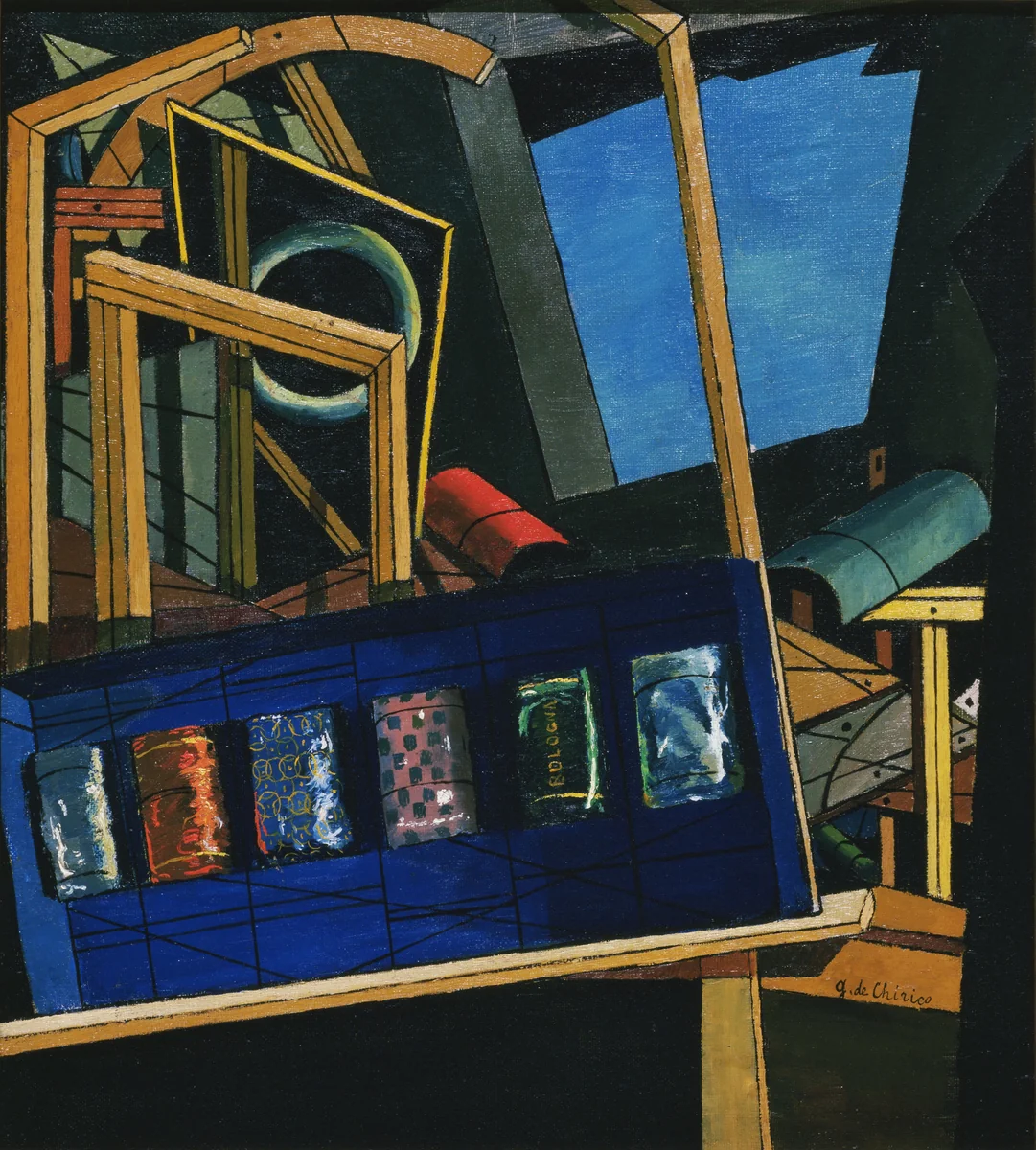 The Faithful Servitor by Giorgio de Chirico, painting, 1916