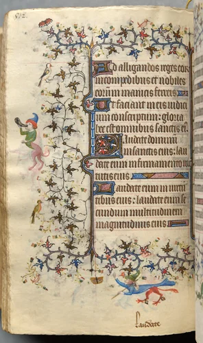 Hours of Charles the Noble, King of Navarre (1361-1425): fol. 250v, Text by Master of the Brussels Initials and Associates, book, 1400-1410