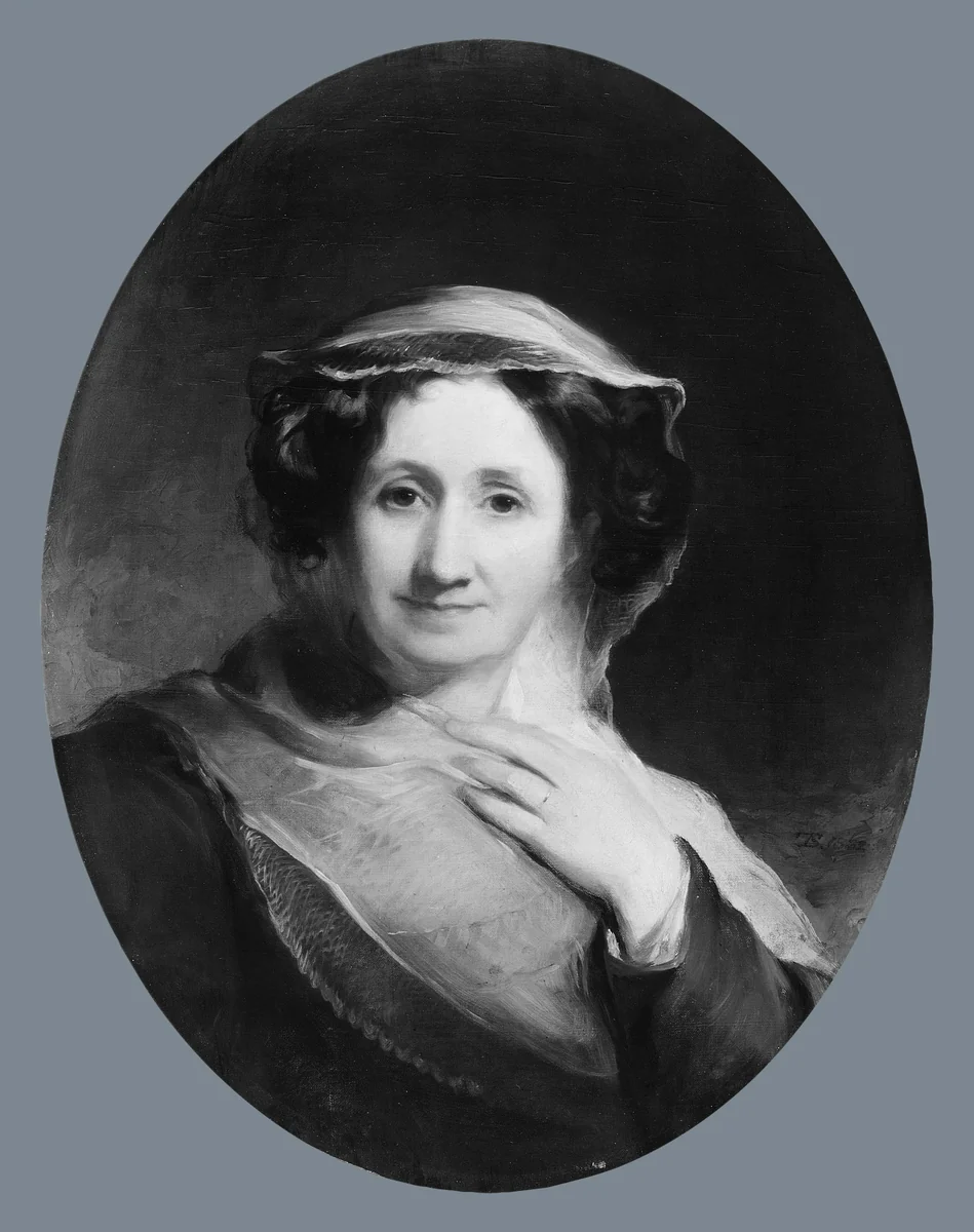 Sarah Annis Sully (Mrs. Thomas Sully) by Thomas Sully, artwork, 1832