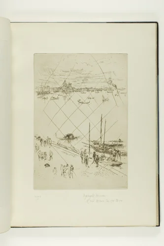 Upright Venice by James McNeill Whistler, print, 1879-1880