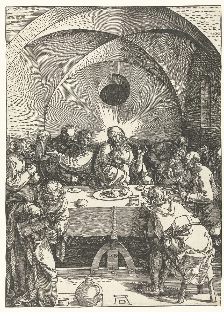 Laatste Avondmaal by Unknown, print, 1510
