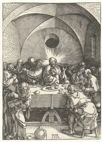 Laatste Avondmaal by Unknown, print, 1510
