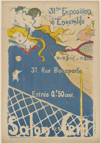 31eme Exposition d'Ensemble, Salon des Cent by Lobel, design, 1897