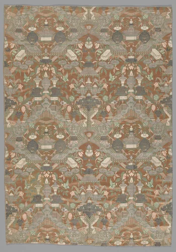 Length of Woven Silk by Netherlands, textile, 1730-1739