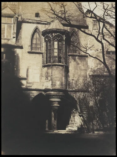 Hotel de Cluny, Paris by Gustave Le Gray, photograph, 1851