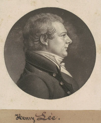 William Lee by Charles B. J. Févret de Saint-Mémin, print, 1807