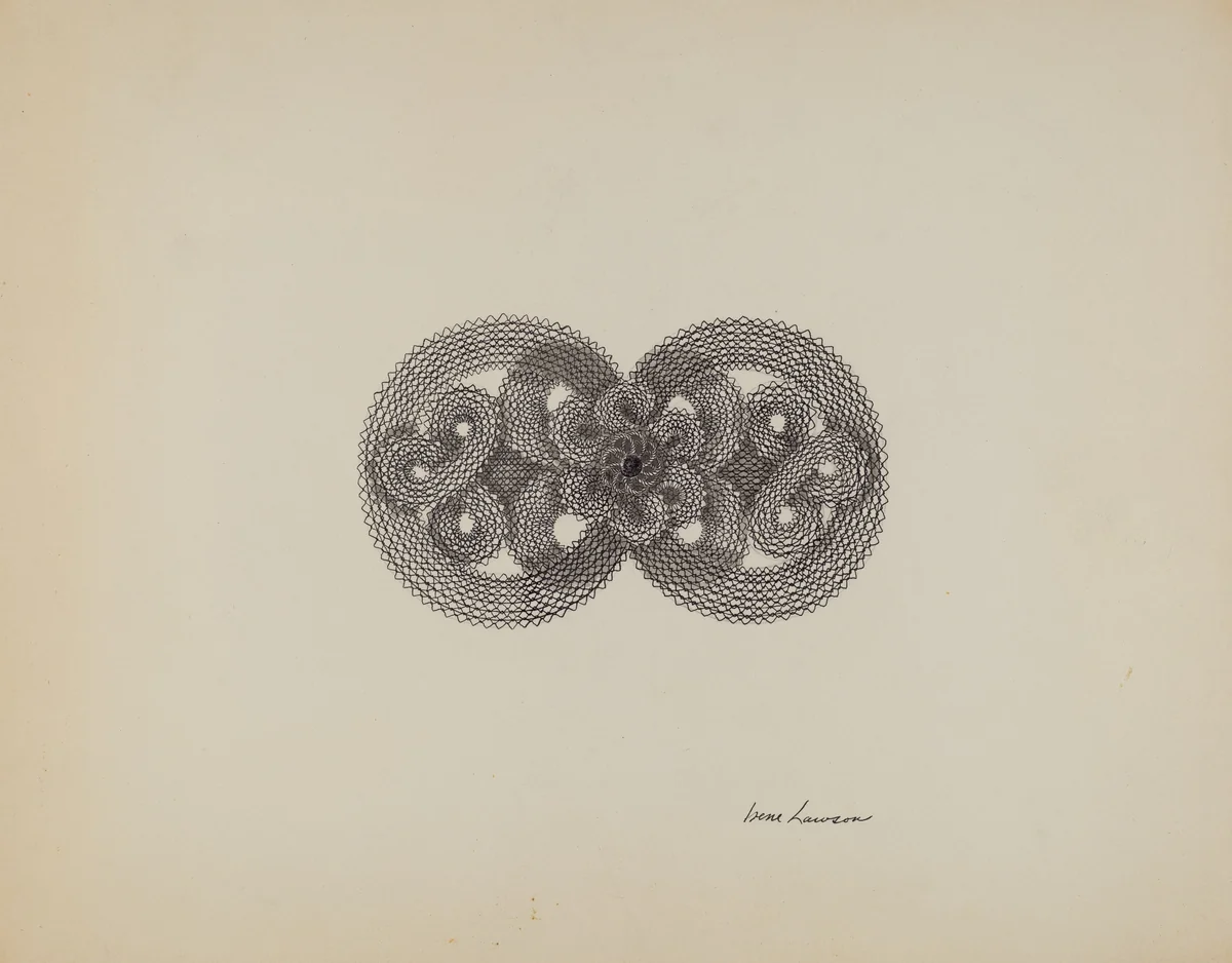 Brooch by Irene Lawson, index of american design, 1939