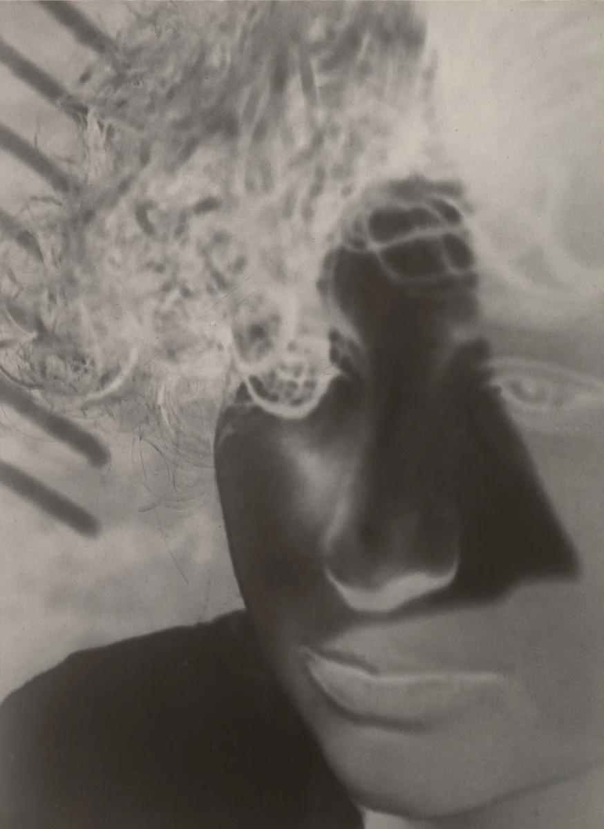 Head by László Moholy-Nagy, photograph, 1926
