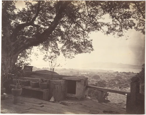 View over Amoy from Pe-Le-Jong by John Thomson, photograph, 1869