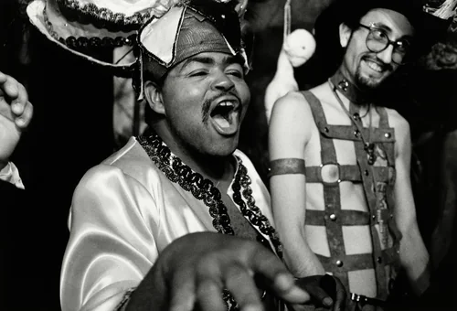 Mardi Gras Krewes, no. 2 by Nancy Andrews, photograph, 1993