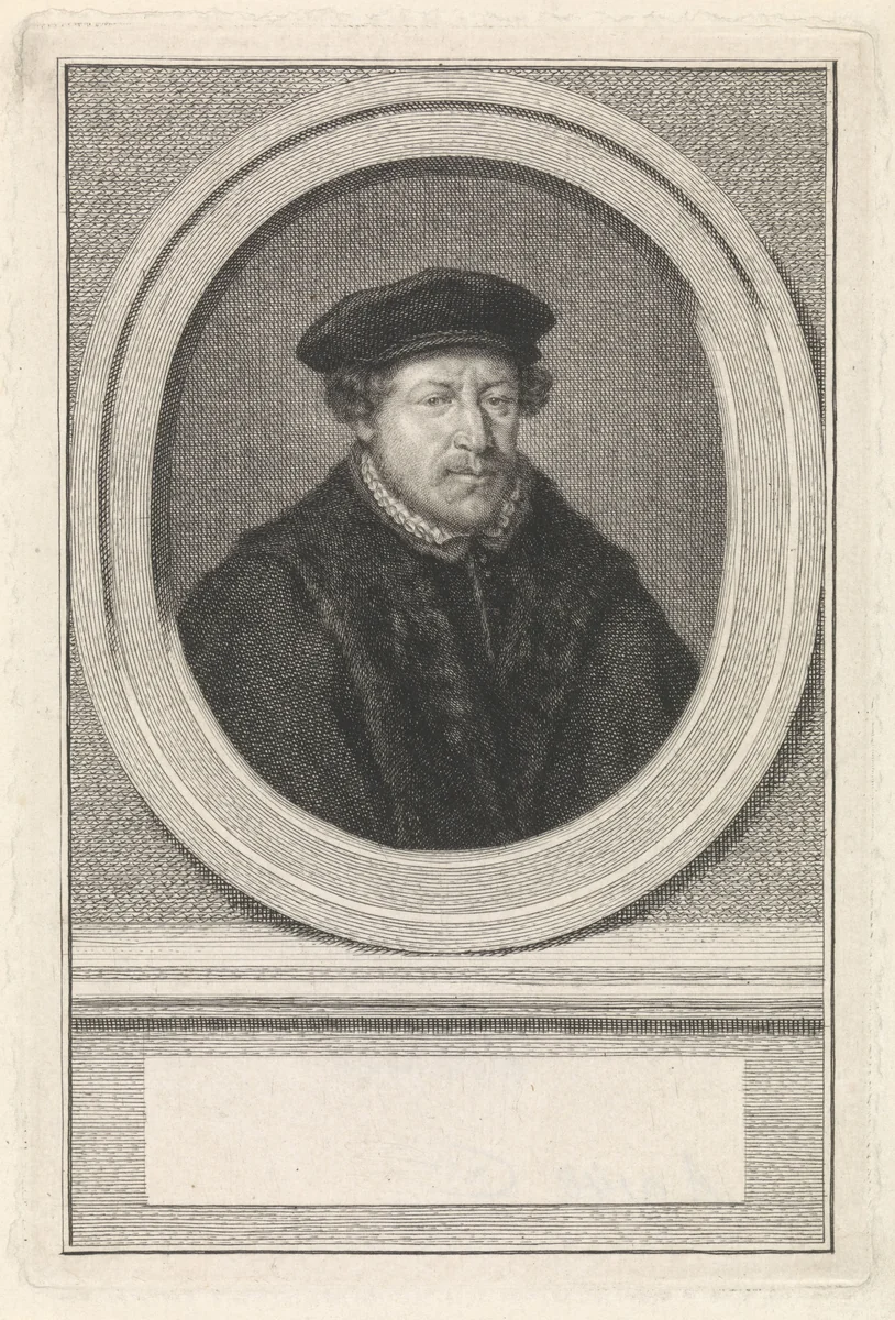 Portret van Adriaan Pauw by Jacob Houbraken, print, 1749-1780