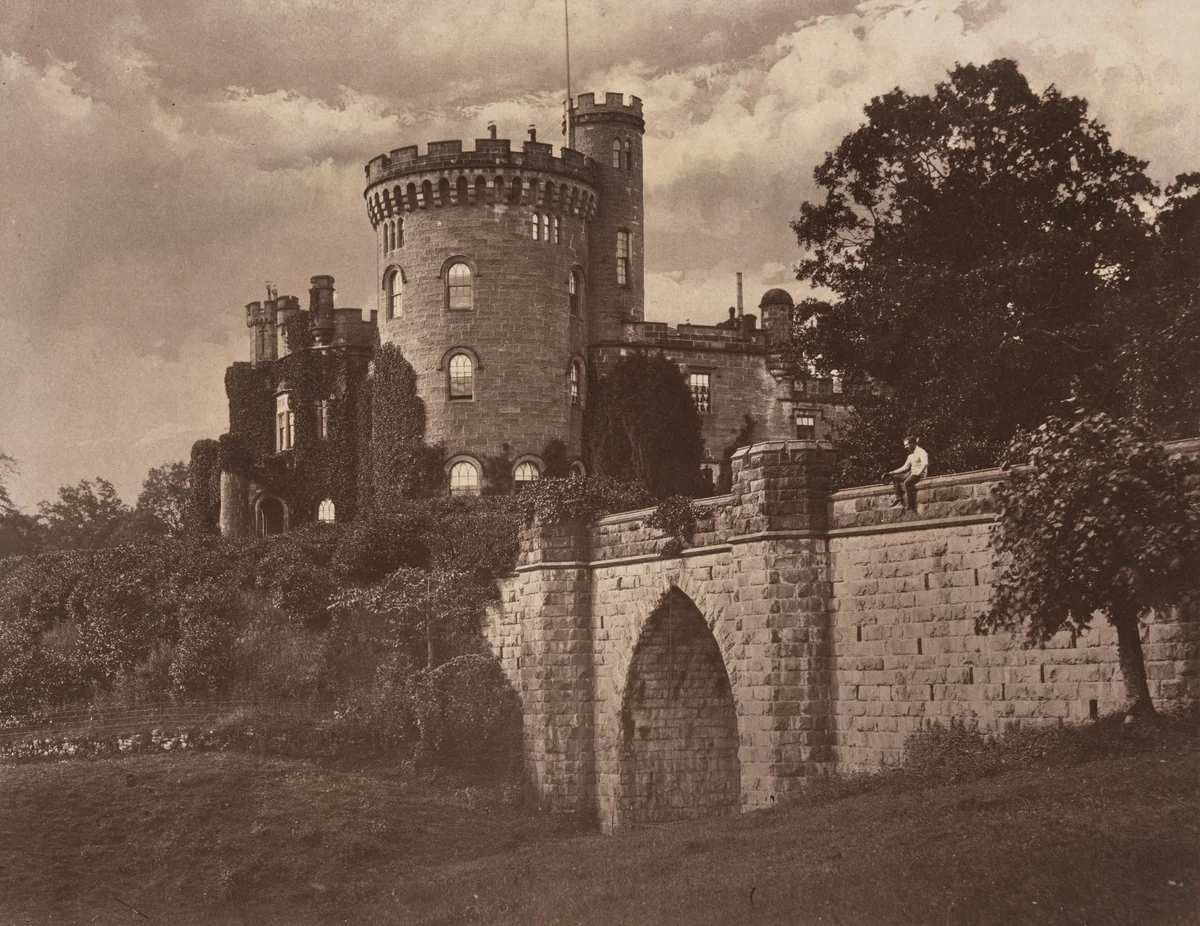 Tullichewan Castle, Vale of Leven, Scotland by Sir James Campbell, photograph, 1850-1860